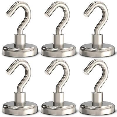 GREATMAG Magnetic Hooks Heavy Duty, 100 lbs Strong Magnet Hooks for Hanging, ...