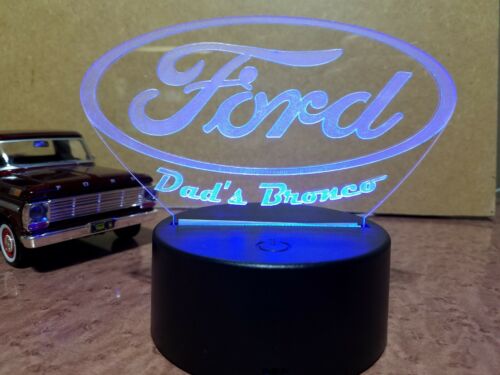 Personalized FORD Nightlight - Acrylic LED Sign