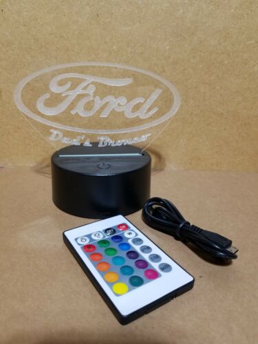 Personalized FORD Nightlight - Acrylic LED Sign