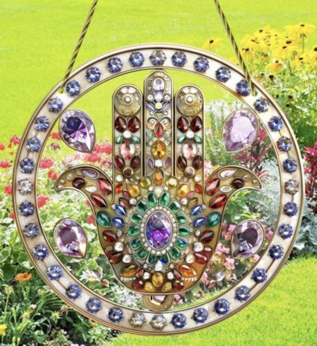 Hama Hand Design Sun Catcher Hanging Window Plaque Ornament Home Decor Gift 15cm