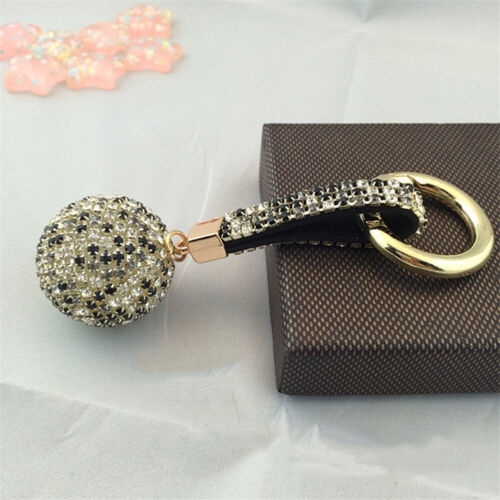 Handbag Charm Keyring Diamante Rhinestone Charm Bling Silver Keyring Pendant New