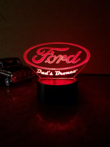 Personalized FORD Nightlight - Acrylic LED Sign