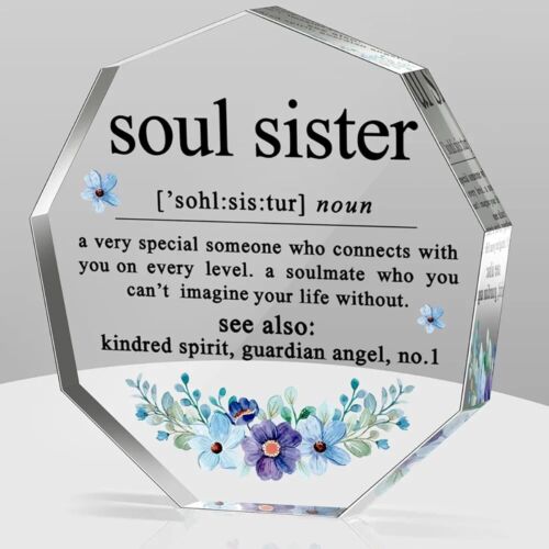 Birthday Gifts for Soul Sister Sisters Gifts from Sister Thank You Gift for Best