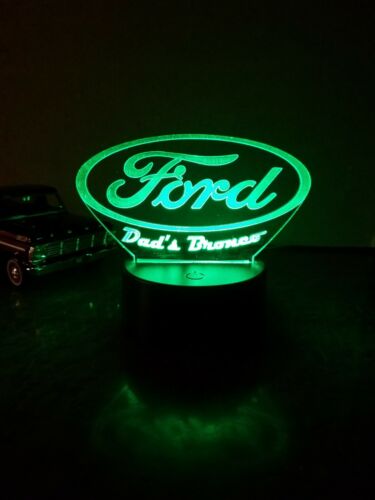 Personalized FORD Nightlight - Acrylic LED Sign