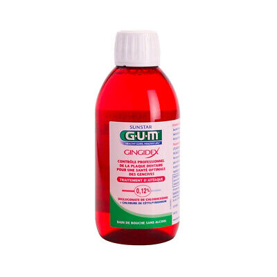 GUM GINGIDEX Short Term Treatment Mouthwash Periodontal - 300ml [ EXP 09/2025 ]