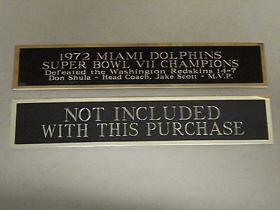 Josh Allen Bills Nameplate For A Football Mini Helmet Display Case 1.5" X 6"