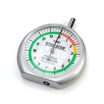 Steelman Dial-Type Color-Coded Tread Depth Gauge (4-Pack) 42463-CASE-4