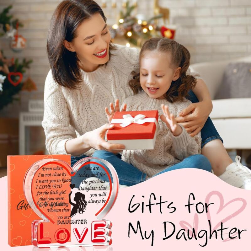 Daughter Gifts from Mom Dad, Bonus Step Daughter Adult Teen Daughter Gifts from