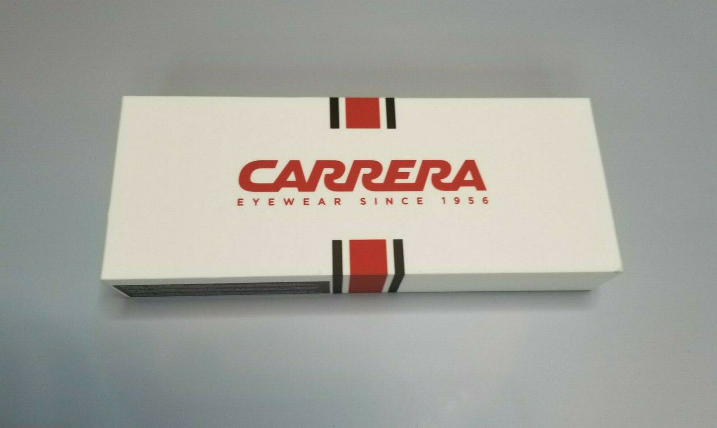 CARRERA SUNGLASSES LOGO PLAQUE IN WHITE PLEXIGLASS