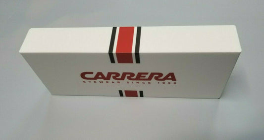 CARRERA SUNGLASSES LOGO PLAQUE IN WHITE PLEXIGLASS