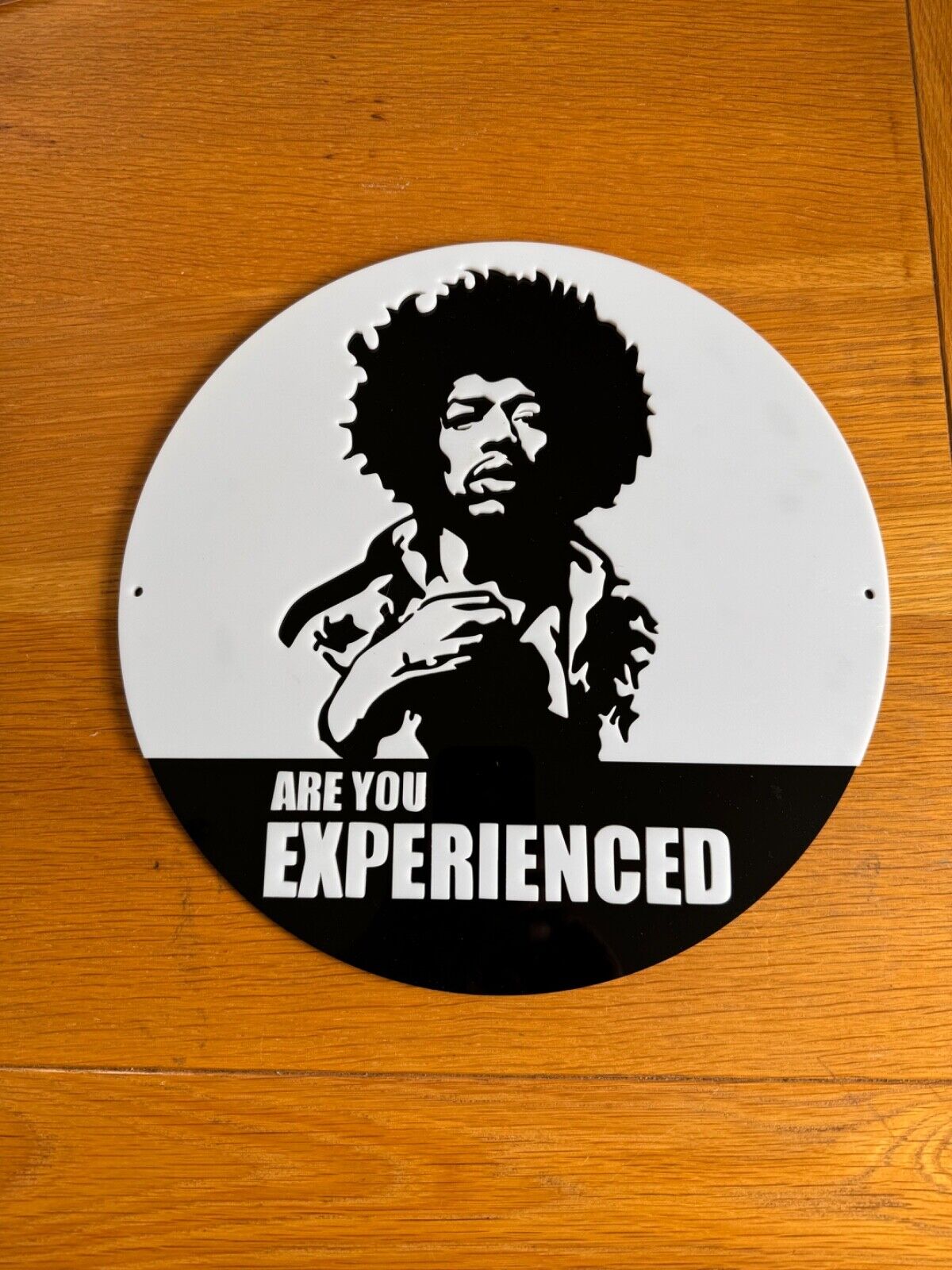 Jimi Hendrix (are you experianced,) Acrylic Plaque