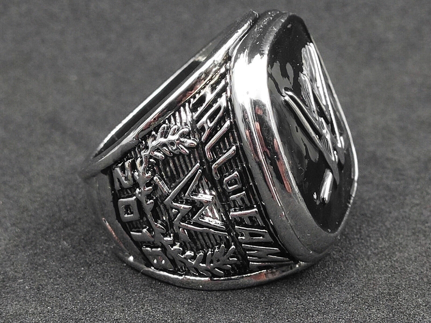 Ring WWE 2018 World Wrestling HALL OF FAME championship Rings - Silver